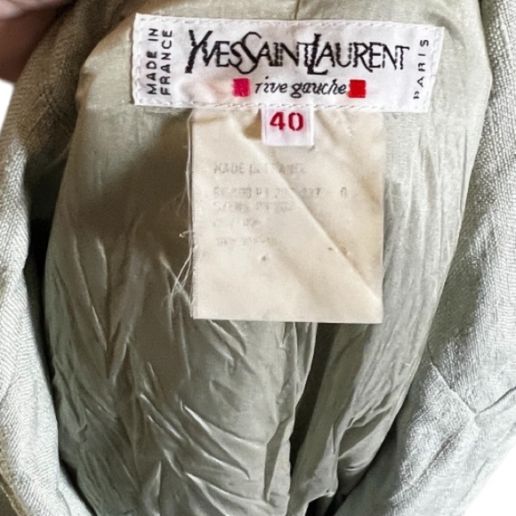 Vintage YSL Blazer as is - Picture 6 of 6